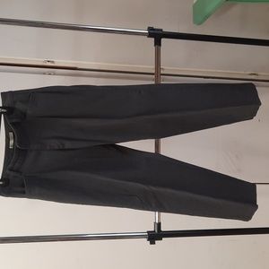 Lee Women's Relaxed Straight Leg Dark Gray Pants